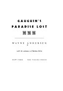 Gauguin's paradise lost /