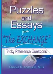 Puzzles and essays from "The exchange" : tricky reference questions /