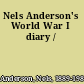 Nels Anderson's World War I diary /