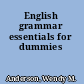 English grammar essentials for dummies