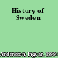 History of Sweden