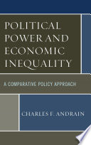 Political power and economic inequality : comparative policy approach /