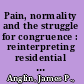 Pain, normality and the struggle for congruence : reinterpreting residential care for children and youth /