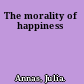 The morality of happiness