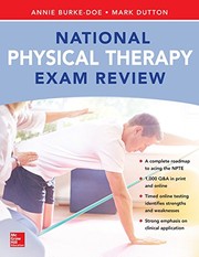 National Physical Therapy Exam Review -- Section 2019 Online Simulated NPTE® Exam (Review Questions)