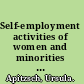 Self-employment activities of women and minorities their success or failure in relation to social citizenship policies /
