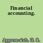 Financial accounting.