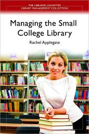 Managing the small college library /