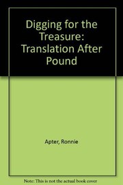 Digging for the treasure : translation after Pound /