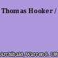 Thomas Hooker /