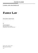 Family law : cases and materials /