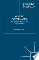 Keys to governance : strategic leadership for quality of life /