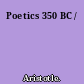 Poetics 350 BC /