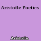 Aristotle Poetics