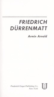 Friedrich Dürrenmatt /