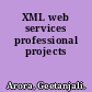 XML web services professional projects