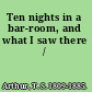 Ten nights in a bar-room, and what I saw there /