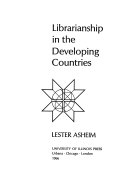 Librarianship in the developing countries /