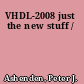 VHDL-2008 just the new stuff /