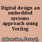 Digital design an embedded systems approach using Verilog /