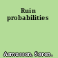Ruin probabilities