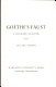 Goethe's Faust ; a literary analysis.