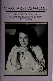 Selected poems II : poems selected & new 1976-1986 /