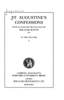 St. Augustine's Confessions /