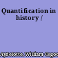 Quantification in history /