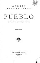 Pueblo : (novela de los que trabajan y sufren).