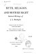 Myth, religion, and mother right: selected writings of J. J. Bachofen;