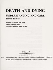 Death and dying : understanding and care /