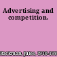 Advertising and competition.