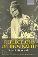 Reflections on biography /