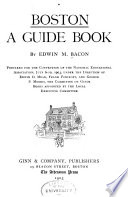 Boston; a guide book,