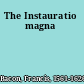 The Instauratio magna