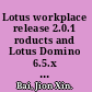 Lotus workplace release 2.0.1 roducts and Lotus Domino 6.5.x together integration handbook /