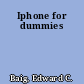 Iphone for dummies