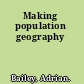 Making population geography