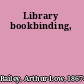 Library bookbinding,