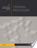 Criminal procedure : model problems and outstanding answers /