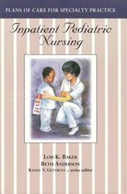 Inpatient pediatric nursing /