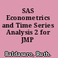 SAS Econometrics and Time Series Analysis 2 for JMP