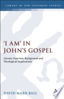 'I am' in John's Gospel : literary function, background and theological implications /