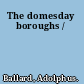 The domesday boroughs /