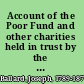 Account of the Poor Fund and other charities held in trust by the Old South Society, city of Boston : with copies of original papers relative to the charities and to the late trial before the Supreme Court of Massachusetts in 1867 /