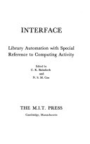 Interface : library automation with special reference to computing activity /