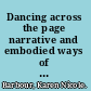 Dancing across the page narrative and embodied ways of knowing /