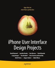 iPhone user interface design projects