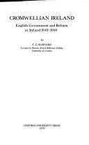 Cromwellian Ireland : English government and reform in Ireland 1649-1660 /